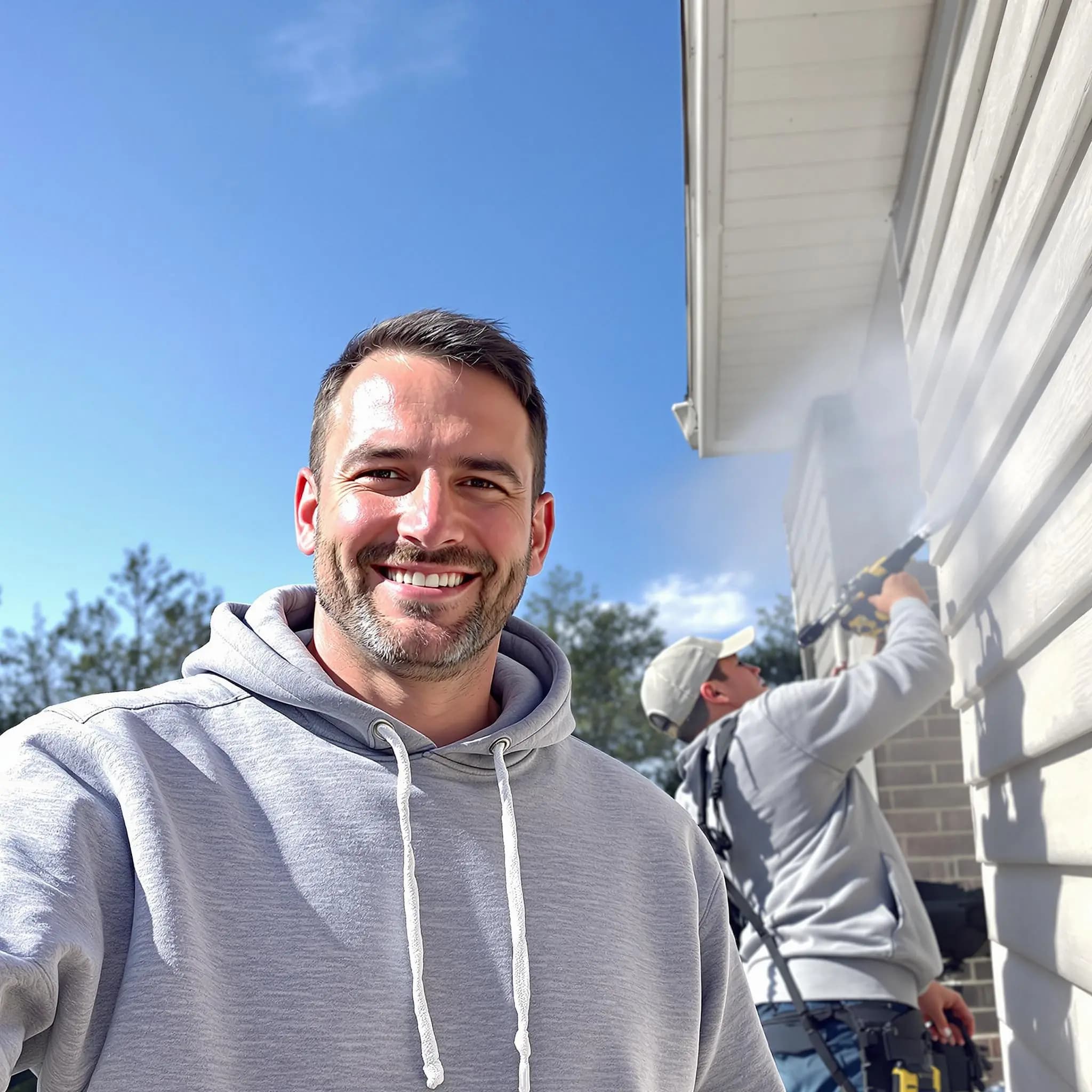 The Lakewood Power Washing team.