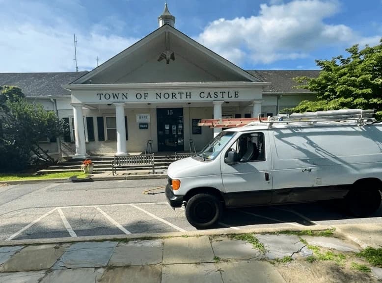 Lakewood Power Washing commercial cleaning team at work in Lakewood business district